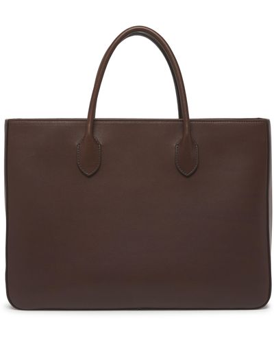 The Row Tote Bag Day Luxe - Braun