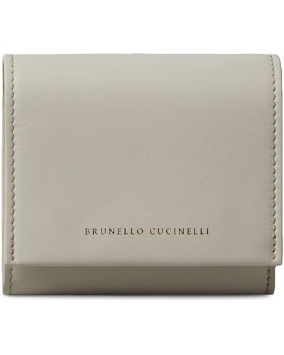 Brunello Cucinelli Mit Monili verzierte Brieftasche - Schwarz
