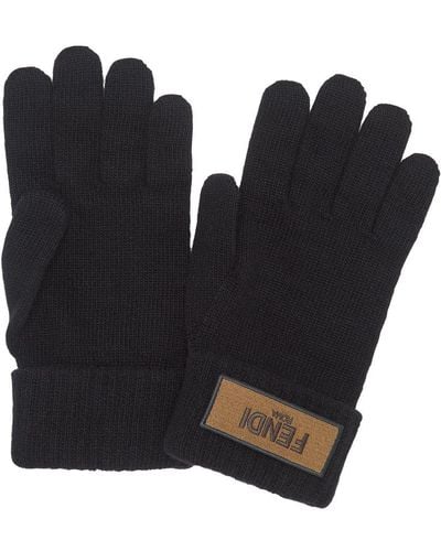 Fendi Gloves - Black