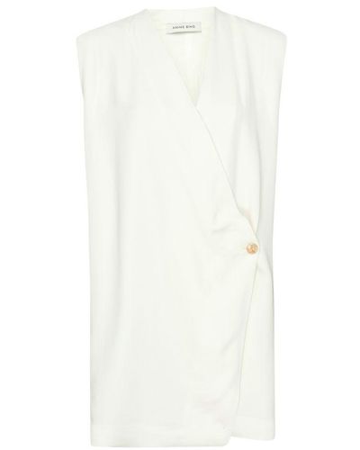 Anine Bing Venice Mini Dress - White