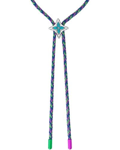 Louis Vuitton MNG Big Party Halskette - Blau