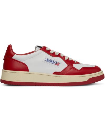 Autry Sneakers Medalist bicolore - Rouge