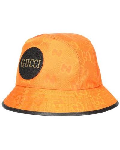 Gucci Off The Grid Bucket Hat - Orange