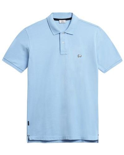 Woolrich Classic American Polo - Blue