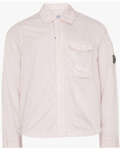 C.P. Company Chrome-r Overshirt - Pink
