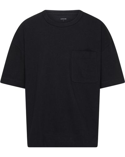 Lemaire T-shirt coupe boxy - Noir
