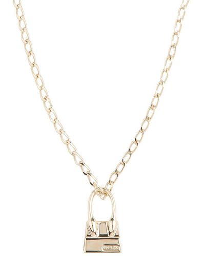 Jacquemus Le Chiquito Silver-toned Brass Necklace - Yellow