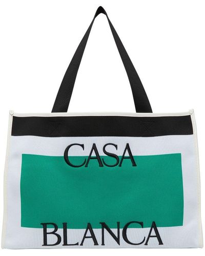 Casablanca Tote Bag - Green