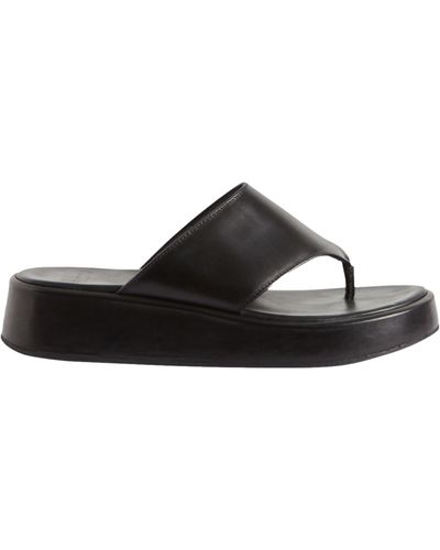 Claudie Pierlot Sandales cuir - Noir