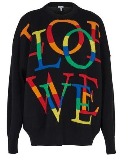 Loewe Love Sweater - Multicolor