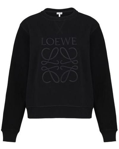 Loewe Anagram Sweatshirt - Black