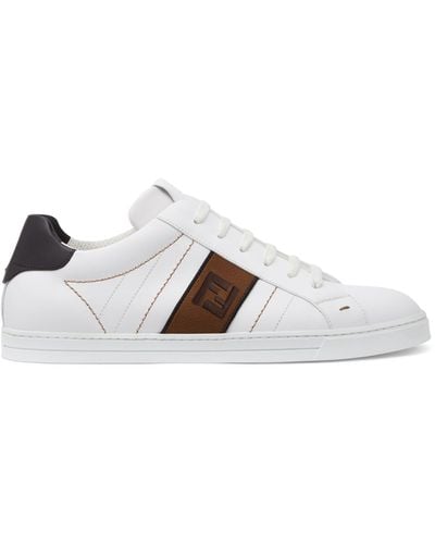 Fendi Baskets blanches Forever