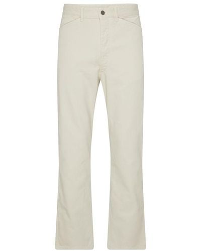Lemaire Curved Pants - Natural