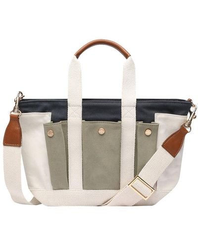 Vanessa Bruno S Multipocket Bag - Natural