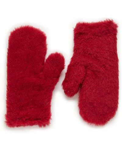 Max Mara Handschuhe Ombrat - Rot