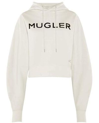 Mugler Hoodie - White