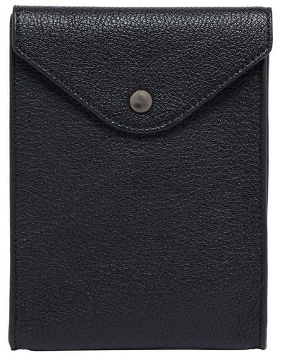 Lemaire Enveloppe With Strap - Black