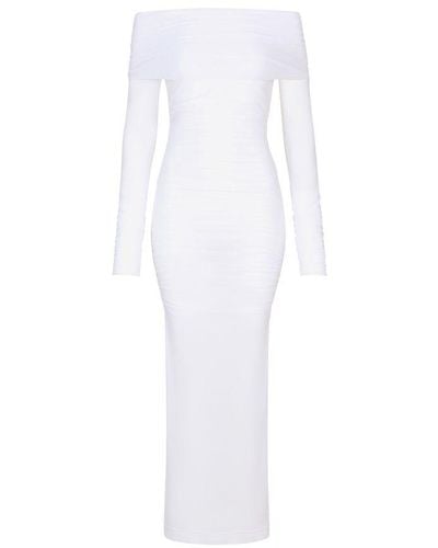 Dolce & Gabbana Corset Bustier Dress - White