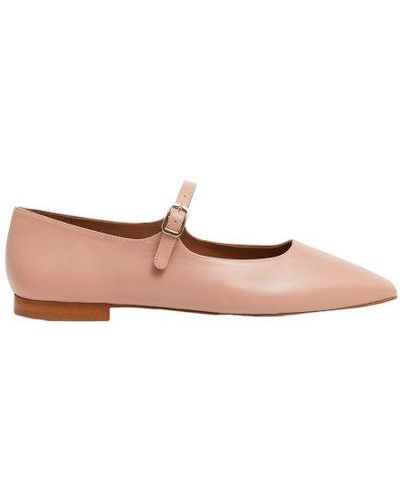 Flattered Camila Ballet Shoes - Brown
