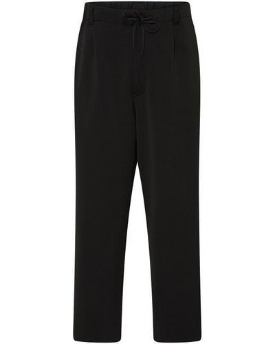 Y-3 Sweatpants With 3 Bands - Black