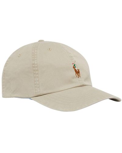 Polo Ralph Lauren Cap With Logo - Natural