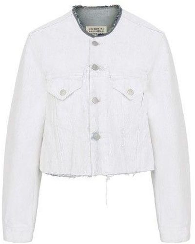 MARTIN MARGIELA 'White label' Backless jacket main image 0