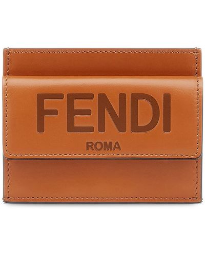 Fendi Portefeuille continental - Marron