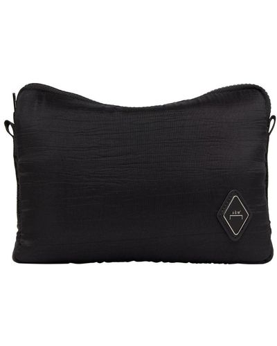 A_COLD_WALL* Diamond Clutch With Shoulder Strap - Black