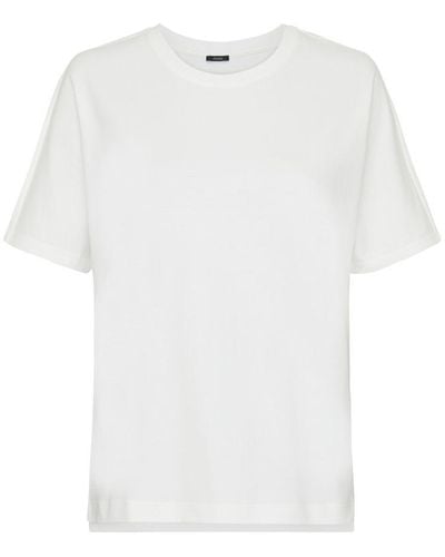 JOSEPH T-Shirt Mercerised Cotton - White