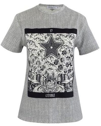 Dior L'etoile Printed T-shirt - Gray
