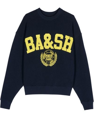 Ba&sh Sweatshirt Benjamin - Blau