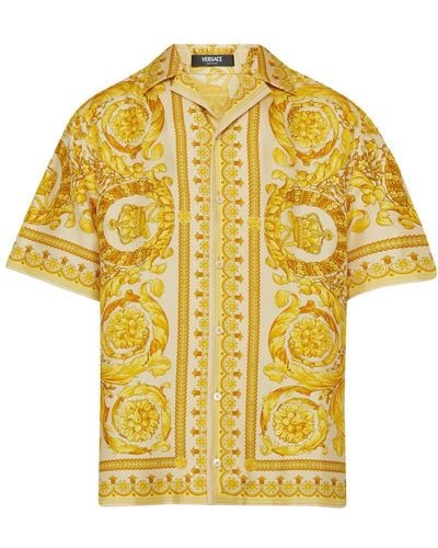 Versace Barocco Shirt - Yellow
