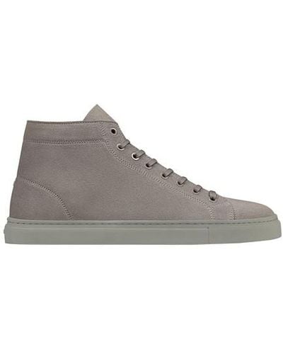 ETQ Amsterdam Ht 01 Premium Suede Sneakers - Grey
