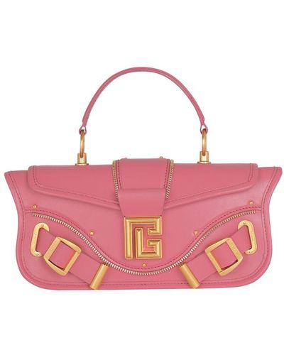 Blaze clutch bag in smooth leather