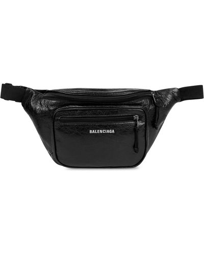 Balenciaga Sac Ceinture Explorer - Noir