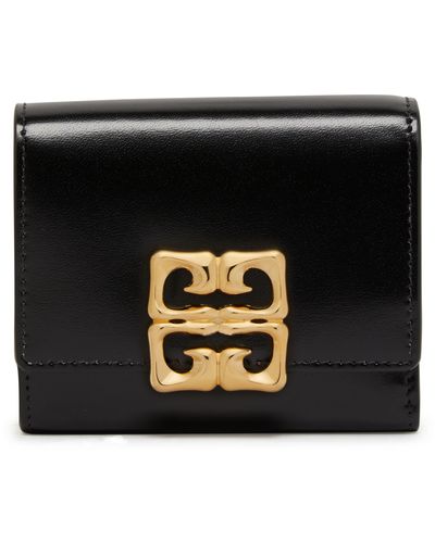Givenchy Brieftasche 4G aus Boxleder - Schwarz