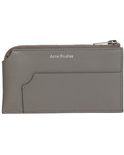 Acne Studios Card Holder - Gray