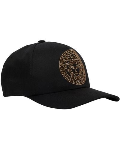 Versace Embroidered Medusa Baseball Cap - Black