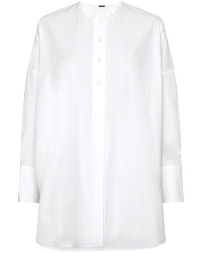JOSEPH Botha Long-Sleeved Blouse - White