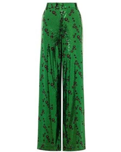 Philosophy Di Lorenzo Serafini Oversized Sequined Pants - Green