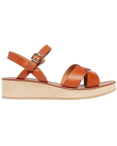 A.P.C. Originale Sandals - Brown