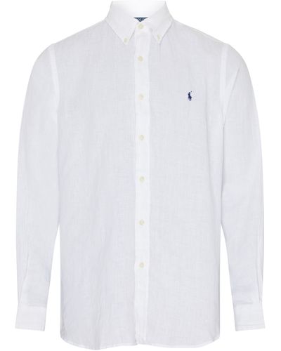 Polo Ralph Lauren Chemise coupe droite - Blanc
