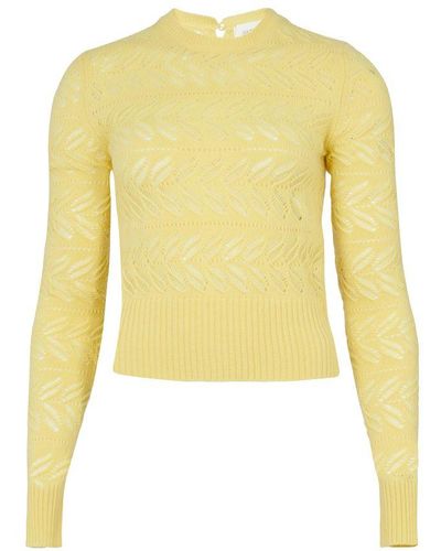 Sportmax Briose Sweater - Yellow