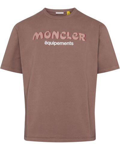 Moncler Genius Salehe Bembury - T-Shirt SS - Marron