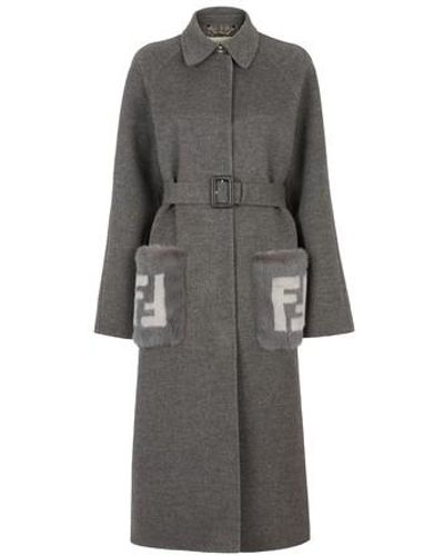 Fendi Coat - Grey
