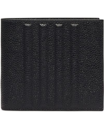 Thom Browne Brieftasche 4-Bar - Schwarz