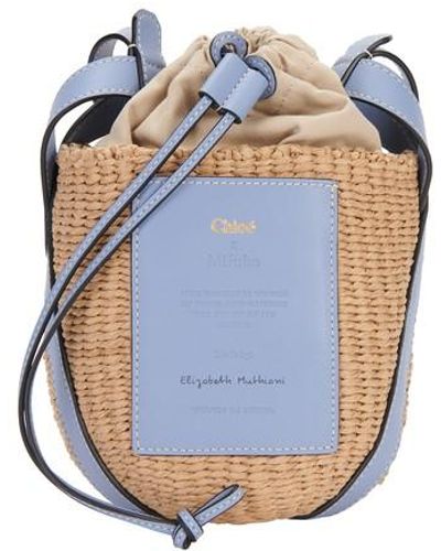 Chloé Small Basket Bag - Blue
