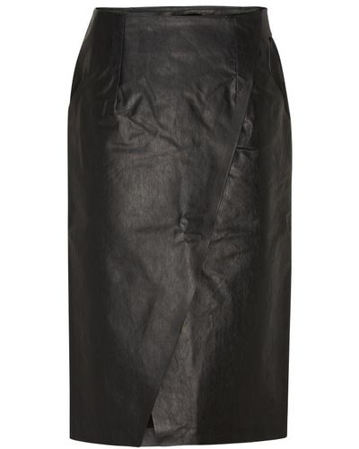 Kassl Wrap Skirt - Black