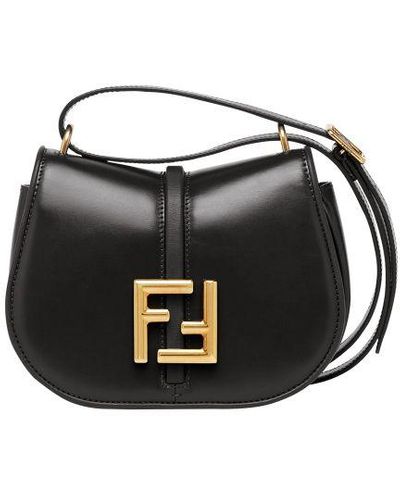 Fendi C'mon Mini Bag - Black