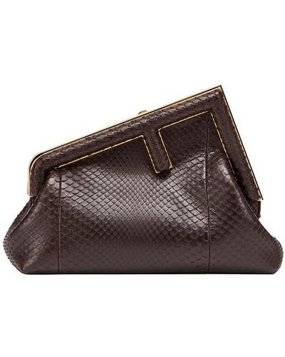 Fendi First Small Bag - Brown